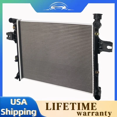 2839 Radiator Fit 2006-2010 07 08 09 Jeep Grand Cherokee Commander 3.7 4.7L 6.1L Foto 1 de 4