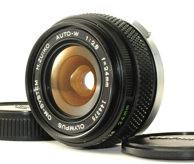 Olympus OM-System Zuiko MC Auto-W 24mm f/2.8 MF Wide Angle Prime Lens From Japan - Image 1 of 4