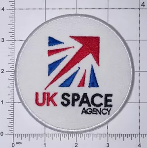 Gancho de parche de la Agencia Espacial del Reino Unido y reproducción de hierro nuevo A1312 - Imagen 1 de 2