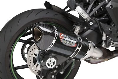 Escape antideslizante Yoshimura 14161BP220 SS/CF Alpha para Kawasaki Ninja 1000SX 2020+ Foto 1 de 4