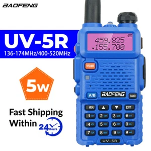 Baofeng UV-5R Walkie Talkie 136-174 i 400-520MHz UV5R 5W FM Nadajnik-odbiornik Ham Radio - Zdjęcie 1 z 12