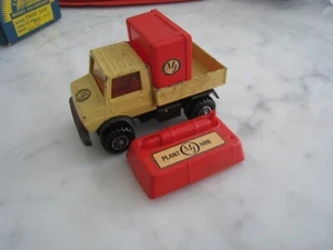 Matchbox Super Kings K-30 Mercedes Benz Unimog w. Compressor Cover - Picture 1 of 4
