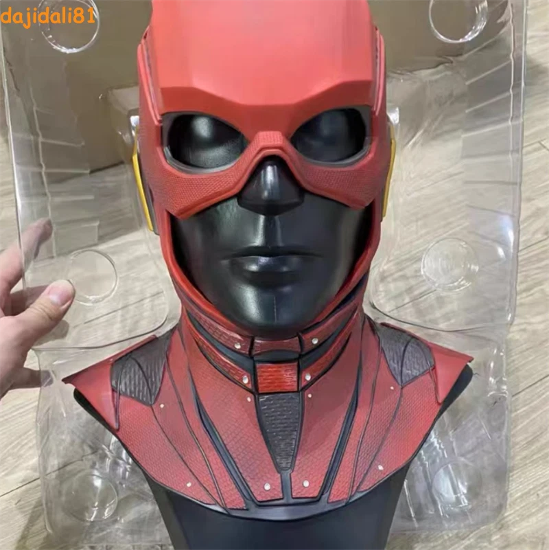 DC Justice League The Flash Helmet 1:1 Wearable Replica Mask Helmet Cosplay Prop - Bild 1 von 4