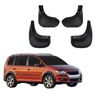 Dirt catcher set of 4 front + rear exact fit for VW TOURAN 2006-2015