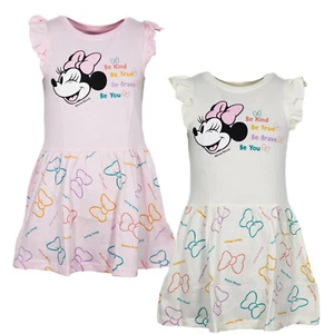 Vestito estivo bambina Disney Minnie Mouse taglia 92-128 cotone - Foto 1 di 17