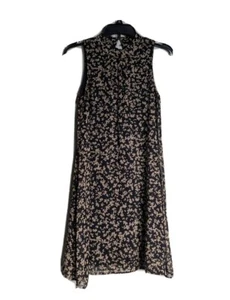 Tommy Hilfiger Damen Kleid 2 hoch gesmokt Mock Neck Blumen Etuikleid - Bild 1 von 7