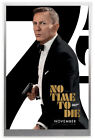 2020 5g Silver Foil 007 James Bond Movie Poster – No Time To Die