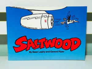 Saltwood! 1989 Cartoon Comic Strip Book by Sean Leahy & Gerard Piper - Picture 1 of 5