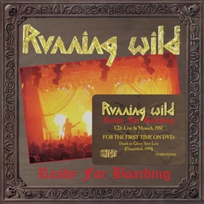 RUNNING WILD - READY FOR BOARDING DIGIPAK  CD+DVD NEU - Bild 1 von 2