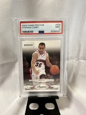 2009-10 Stephen Curry Panini Prestige #230 - Rookie Card RC PSA 9