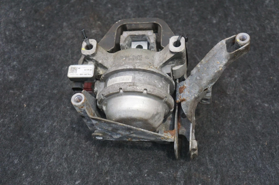 Soporte de soporte de montaje del marco del motor izquierdo OEM 4H0199255T Audi S6 S7 13-18 Foto 1 de 4