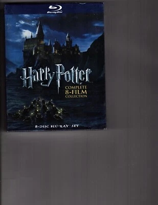 Harry Potter 8 Film Collection (Blu-ray Disc, 2011, 8-Disc Set) *BRAND NEW*  - Image 1 of 2