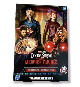 Marvel Doctor Strange & Scarlet Witch 12" Titan Hero Series 2 Pack Figures 2022 - Picture 1 of 7