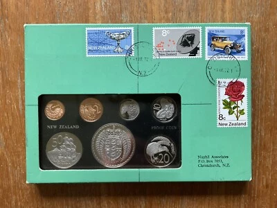 Juego de prueba Nu Phil Nu 49 Nueva Zelanda 1972 FD Foto 1 de 4