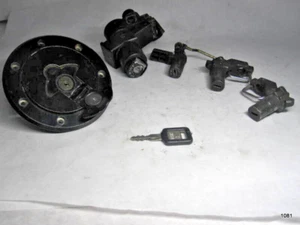 OEM Kawasaki 1993-1997 ZZR1100D ZXT10D Fuel Seat and Ignition Lock Set with Key - Picture 1 of 18