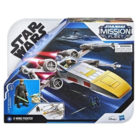 Star Wars Mission Fleet The Mandalorian X-Wing Fighter Luke Skywalker & Grogu Cover