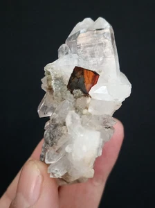 Brookite with Quartz from Balochistan Pakistan. - Picture 1 of 8