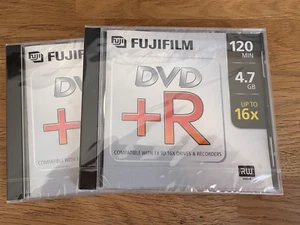 2 x FujiFilm DVD + R 120 min 4,7 GB 16x - NEU eingeschweißt OVP - Bild 1 von 2