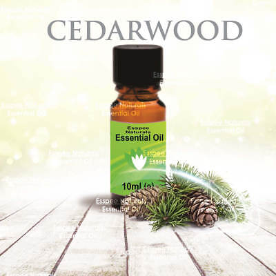 Cedarwood Essential Oil 10ml - 100% Pure - For Aromatherapy & Home Fragrance • 1.99£