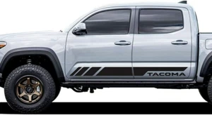 2X Side Door Stripes Decal Sticker Compatible with Toyota Tacoma 2004 - Present - Picture 1 of 1