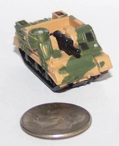 Small Micro Mach WWII type USArmy M-7 Priest Self PropGun Green/Tan Camo No MG - Picture 1 of 3