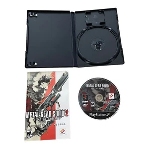 Metal Gear Solid 2 Sons of Liberty Sony PlayStation 2, 2001 Complete With Manual - Picture 1 of 12