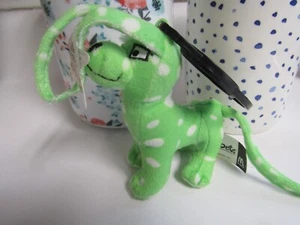 Neopets Speckled Gelert Plush Neon Green McDonalds mini Toy Promo W/ Tag - Picture 1 of 6