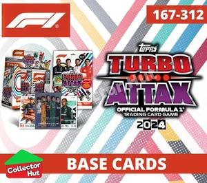 Topps Turbo Attax Formula 1 F1 2024 #167-312 Base Cards YOU CHOOSE - Picture 1 of 145