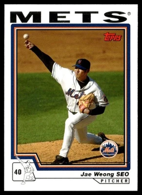 2004 Topps Jae Weong Seo New York Mets #417 - Image 1 of 2
