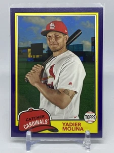Yadier Molina 2018 Topps Archives #234 Purple Parallel 51/175 Cardinals - Bild 1 von 3