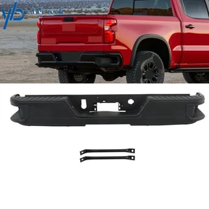 Rear Step Bumper Assembly For 2019-2023 Silverado Sierra 1500 w/o Park GM1103208 - Picture 1 of 12