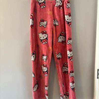 Pijama para mujer Sanrio Hello Kitty rosa y rojo  Foto 1 de 4