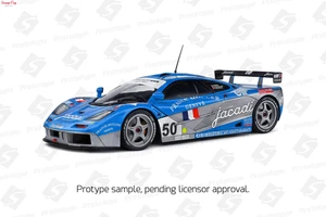 Solido McLaren F1 GTR cola corta azul #50 Giroux Grouillard Le Mans 1995 1:18 - Imagen 1 de 8