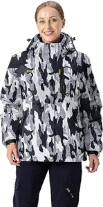 Rdruko Womens Waterproof Jacket Thermal Fleece Lined Windproof Coat Size XL NEW - Picture 1 of 2