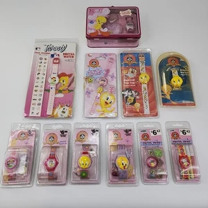 Lote de relojes vintage de piolín Looney Tunes Warner Bros Armitron reventa al por mayor - Imagen 1 de 15