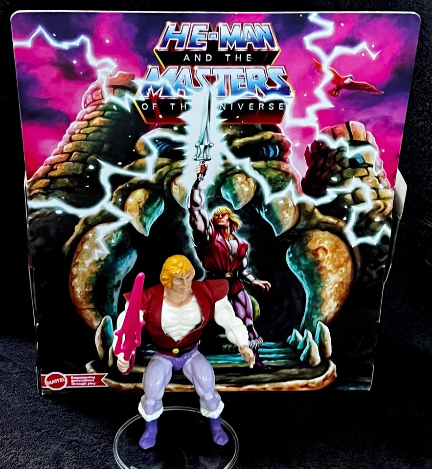 Prince Adam 1984 con caja retro • Masters of the Universe de colección Foto 1 de 4