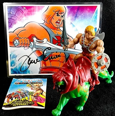 1982 HE-MAN & BATTLECAT • COMPLETO • MÉXICO #2 • MAESTROS DEL UNIVERSO DE COLECCIÓN Foto 1 de 4