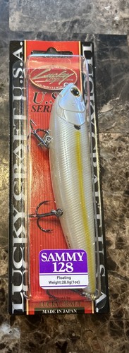 Leurre Lucky Craft SAMMY 105 Topwater – Marcheur De Surface Chartreuse Shad