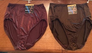 Vassarette Undershapers Womens HI Cut Light Control Brief SET OF 2 Sz M - Picture 1 of 2