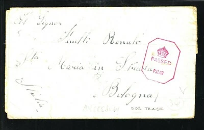 Cubierta GB ITALIA WW2 POW MAIL *HARTWELL DOG TRACK* Aylesbury Bucks POW Camp MA809 Foto 1 de 4