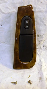 03-08 Jaguar S-Type Rear LH Driver Side Window Switch with Wood Bezel - Picture 1 of 4