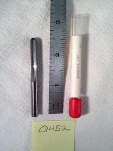 NEW FALCON/SGS 1/4" DIAMETER CARBIDE ENDMILL. 4 FL STRT. BALL. 3/4" LOC (Q452) - Picture 1 of 2