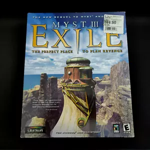 Factory Sealed Myst III : Exile Windows / Mac 2001 Big Box PC Game New in Box - Picture 1 of 10
