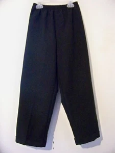 Boys Black Dress Pants Cuffed Hem Size 6 EUC!!! - Picture 1 of 2