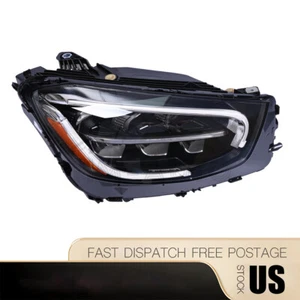 Front Right Side LED Headlight For 2020-2022 Mercedes GLC Class W/O AFS - Picture 1 of 13