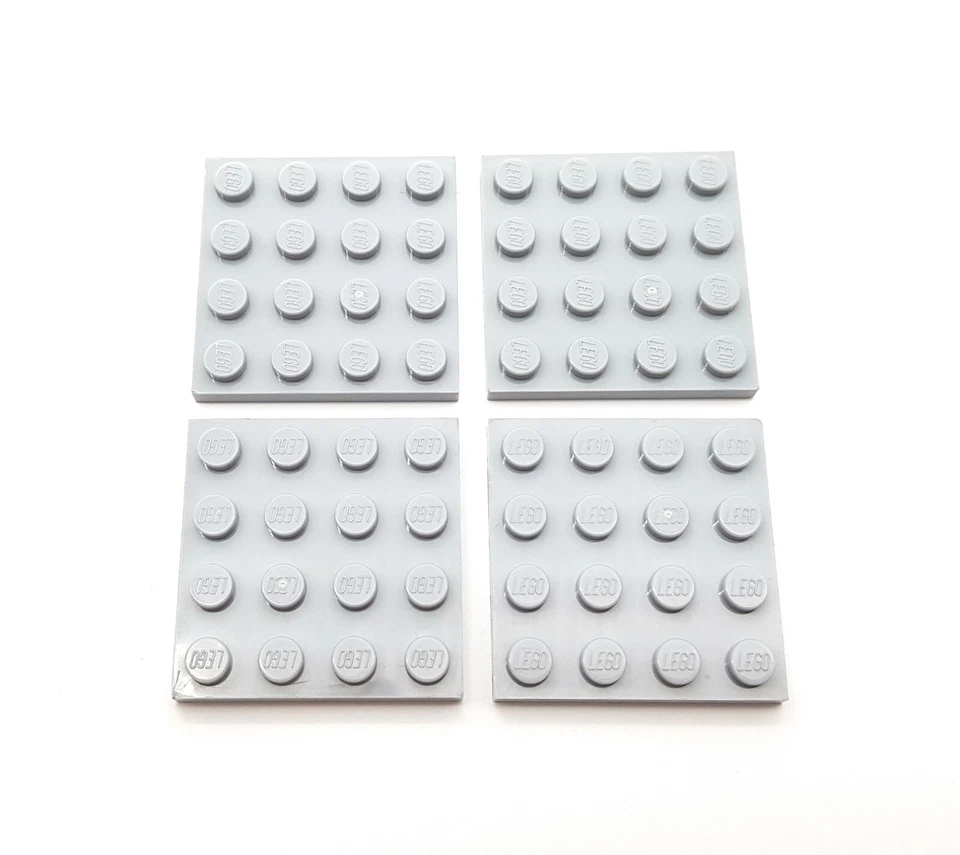 LEGO® EINZELTEIL- PLATE (4 X 4) NR.: 4x 3031 LIGHT BLUISH GRAY - HELL GRAU - Bild 1 von 1