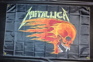 METALLICA Fabric Flag Banner 150cm x 90cm heavy metal - Bild 1 von 1