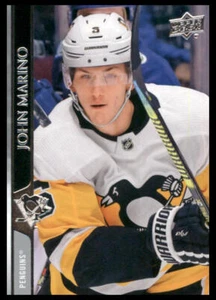 2020 Upper Deck #143 John Marino Pittsburgh Penguins Hockey Card - Picture 1 of 2