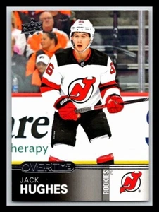 2019-20 Upper Deck Overtime #120 Jack Hughes RC - Picture 1 of 2