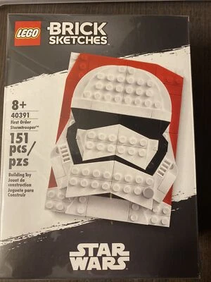 LEGO Star Wars 40391 First Order Stormtrooper Brick Sketches *New*Sealed - Image 1 of 2